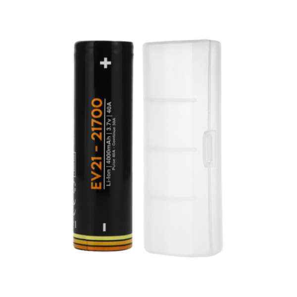 21700 battery vape E-Cig Power - 21700 Battery - 4000mah 40A – The Vape Store