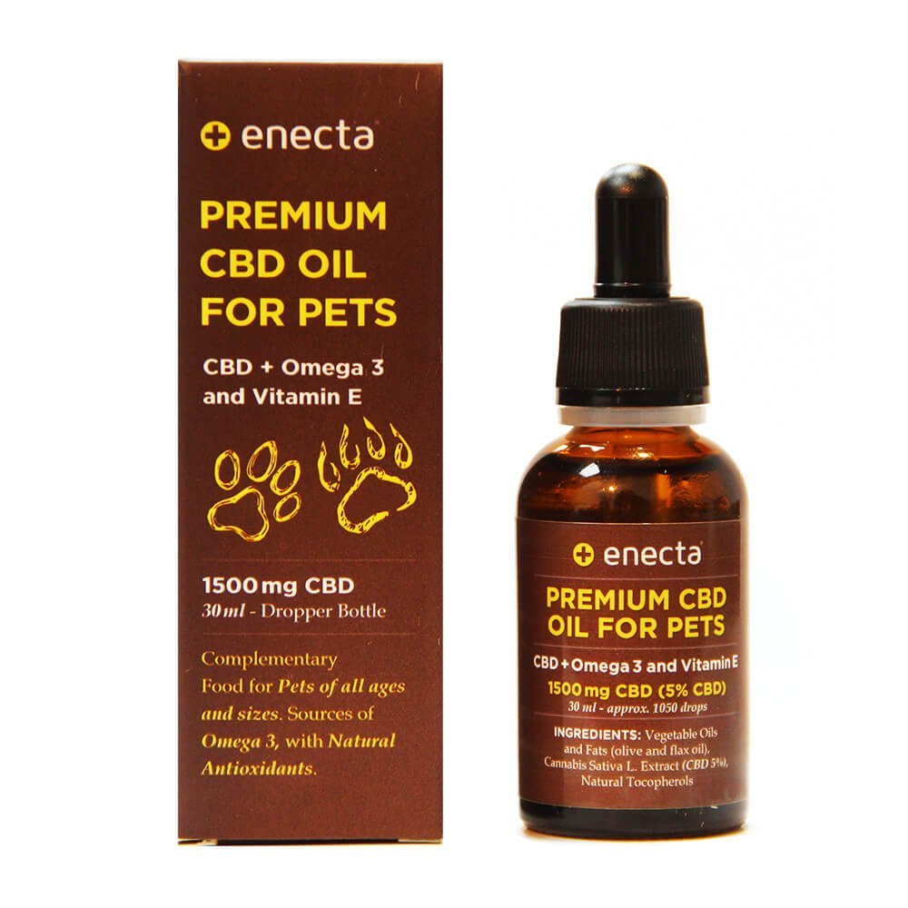 Premium CBD Oil For Pets 1500mg with Omega 3 & Vitamin E (30ml) by Ene The Vape Store - Malta Premium CBD Oil For Pets 1500mg with Omega 3 & Vitamin E (30ml) by Ene The Vape Store - Malta
