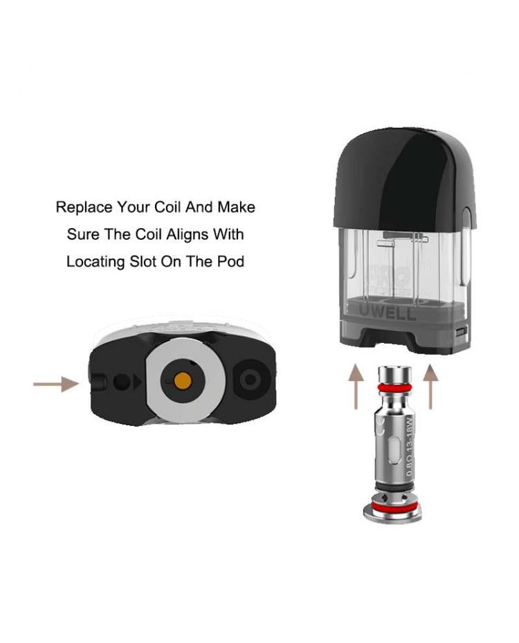 Caliburn G/G2/Koko Prime Coils (4pk) by Uwell The Vape Store - Malta Caliburn G/G2/Koko Prime Coils (4pk) by Uwell The Vape Store - Malta