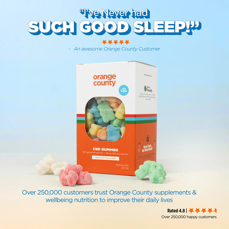 Orange County - CBD Gummies Mixed Fruit Bears (Grab Bag)