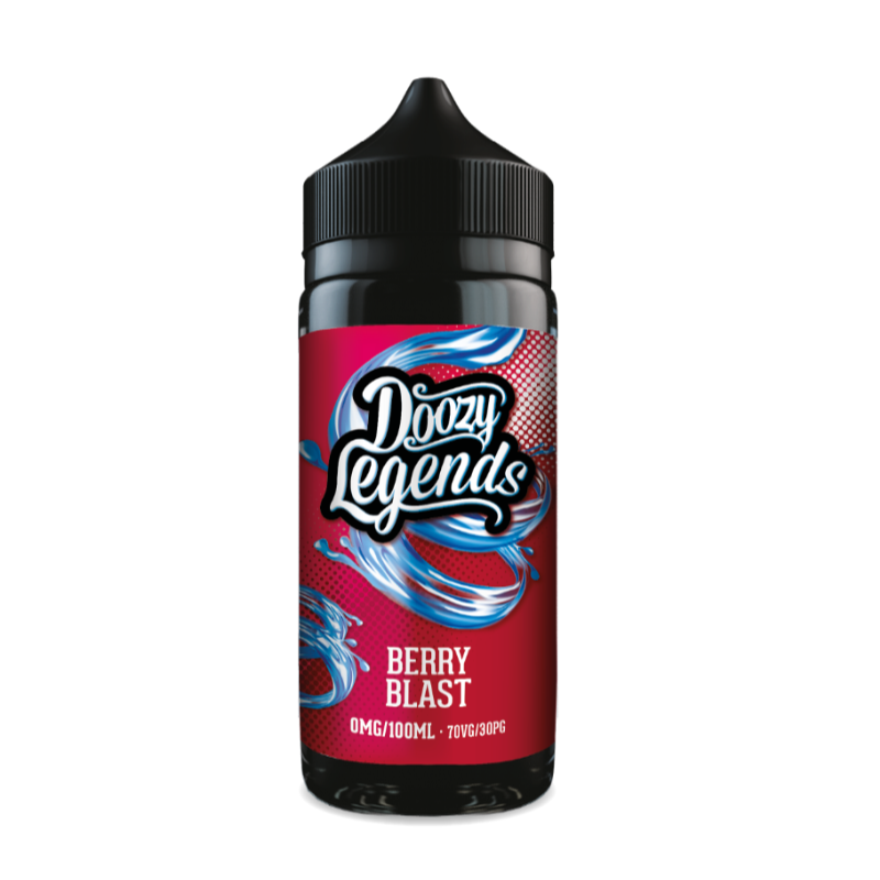 Berry Blast 100ml Shortfill by Doozy Vape - Doozy Legends Range (Inc Free Nic Shots)