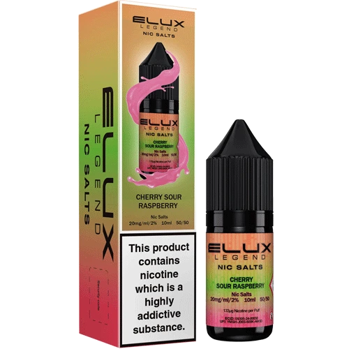 Elux Nic Salts -Cherry Sour Raspberry (INCLUDES EXCISE DUTY)