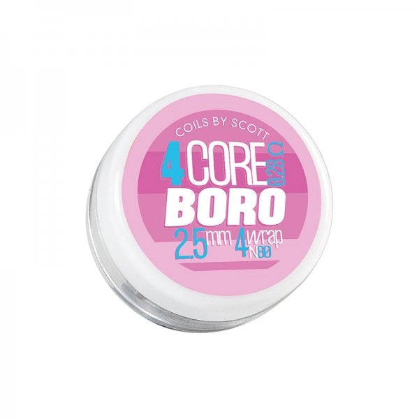 4-Core Boro Alien 0.28Ω Ni80 Coil (2 Coils) By Coils By Scott