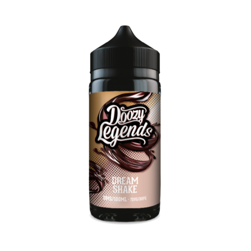 Dream Shake 100ml Shortfill by Doozy Vape - Doozy Legends Range (Inc Free Nic Shots)