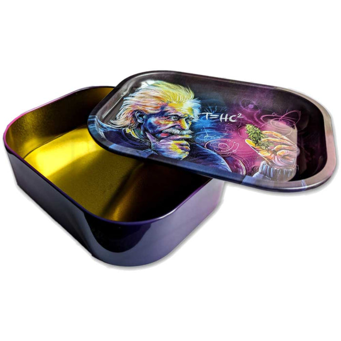 Einstein Tin Tray (18x14x1.5cm)