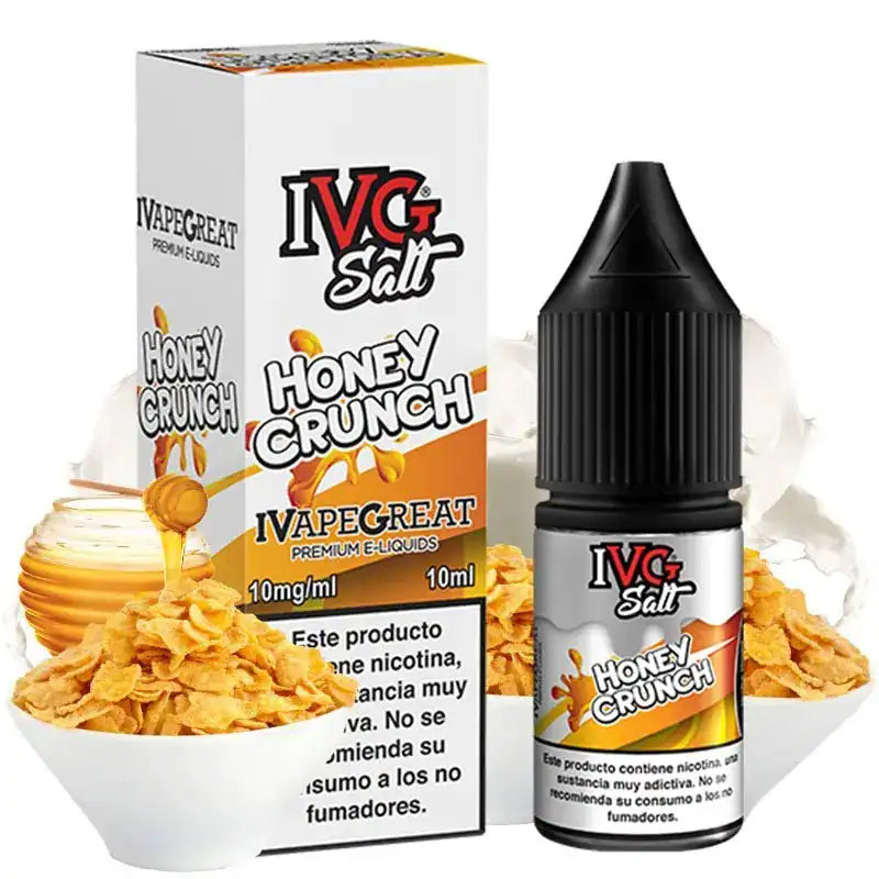 IVG - Honey Crunch Nic Salt - 10ml (INCLUDES EXCISE DUTY)