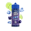 Blackcurrant & Lime ON ICE 100ml Shortfill by Just Juice (Including Free Nic Shots)