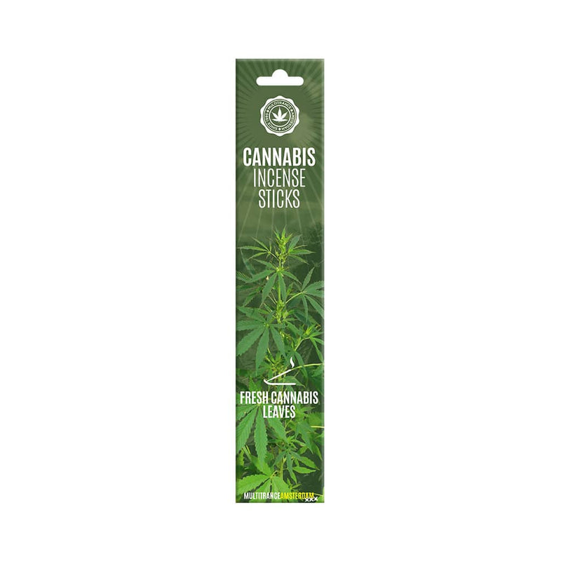 Incense Sticks - Fresh Cannabis Leaves By MultiTrance