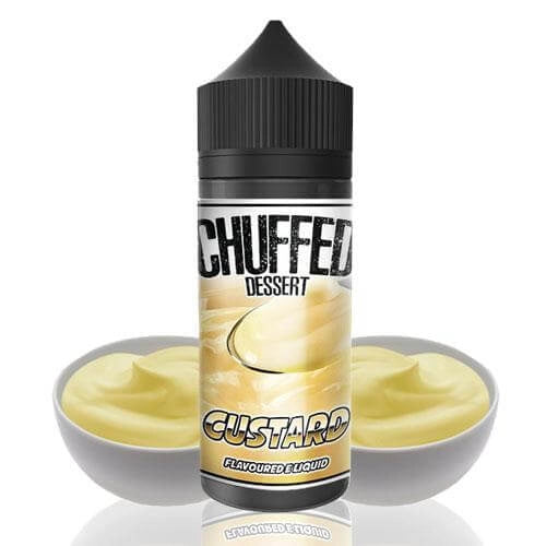 Custard 100ml Shortfill by Chuffed Dessert (Inc Free Nic Shots)
