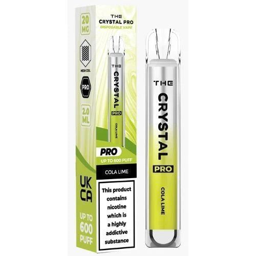 Crystal PRO Bar - 600 Puff (20mg) Disposable Vape Pen