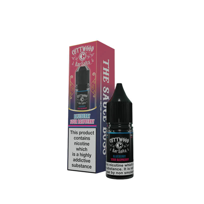 Cuttwood Bar Salts - Blueberry Sour Raspberry - 10mg (INCLUDES EXCISE DUTY)