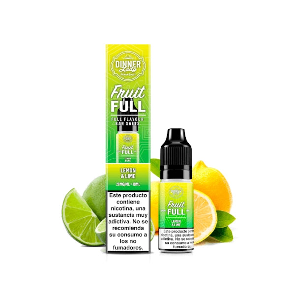 Dinner Lady - FRUIT FULL Nic Salt Range (INCLUDES EXCISE DUTY)