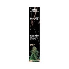 HaZe - Incense Sticks - Vanilla Kush & Dry Cannabis Leaves