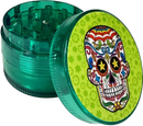 Grinder - 2-Stage Plastic Sugar Skull Design
