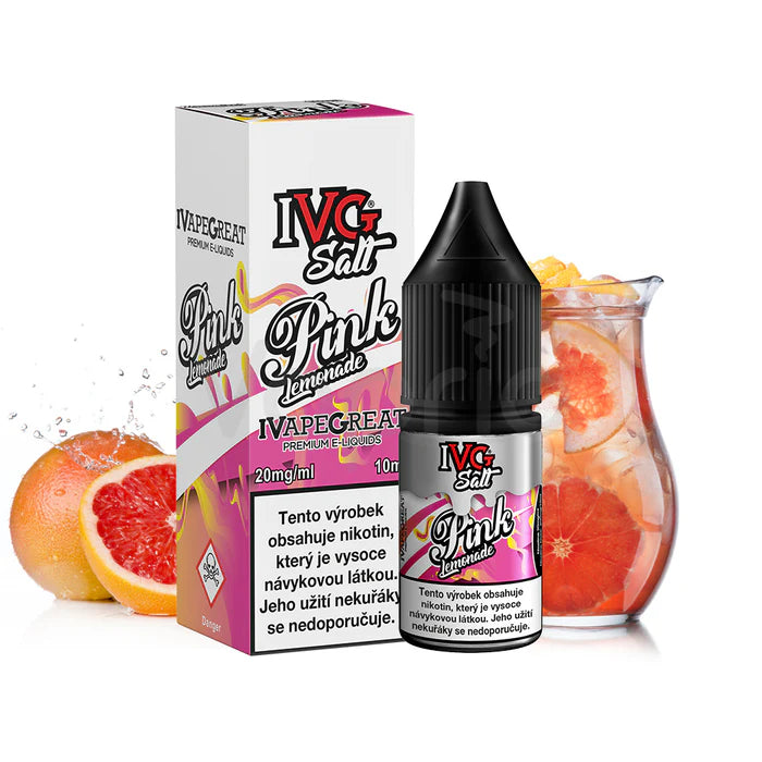 Pink Lemonade Nic Salt by IVG - 10ml