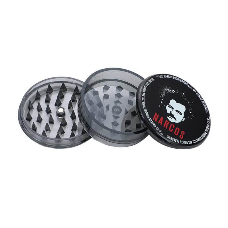 Narcos - Plastic Transparent Grinder (Random Colour)