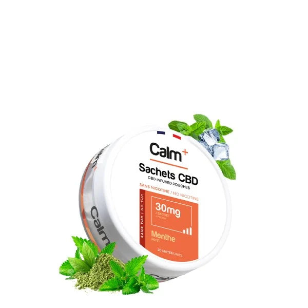 CBD Infused (10mg / 20mg / 30mg) Pouches by Calm+