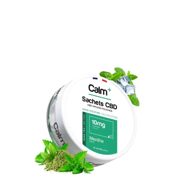 CBD Infused (10mg / 20mg / 30mg) Pouches by Calm+
