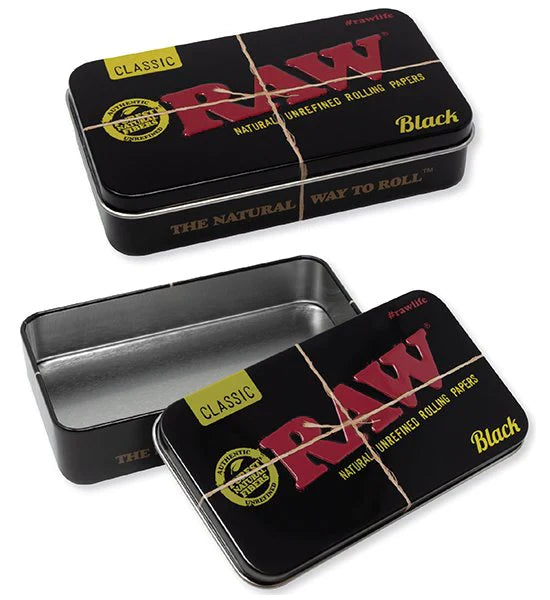 RAW Stash Tin Case Cone Joint Holder By RAW