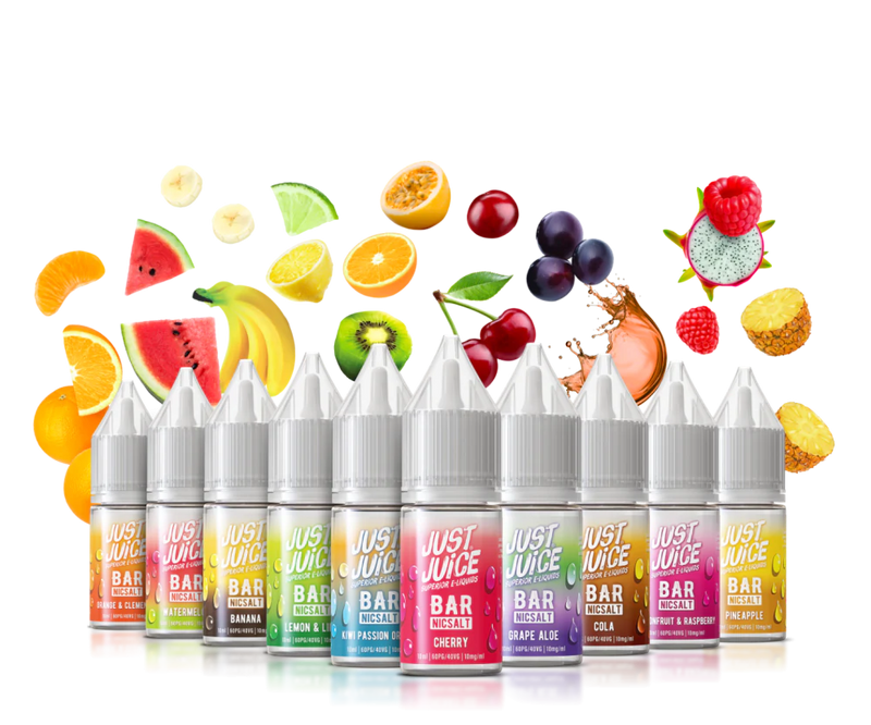Just Juice - Bar Salt Range (60pg/40vg)
