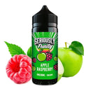 Apple & Raspberry 100ml Shortfill by Doozy Vape - Seriously Fruity Range (Inc Free Nic Shots)