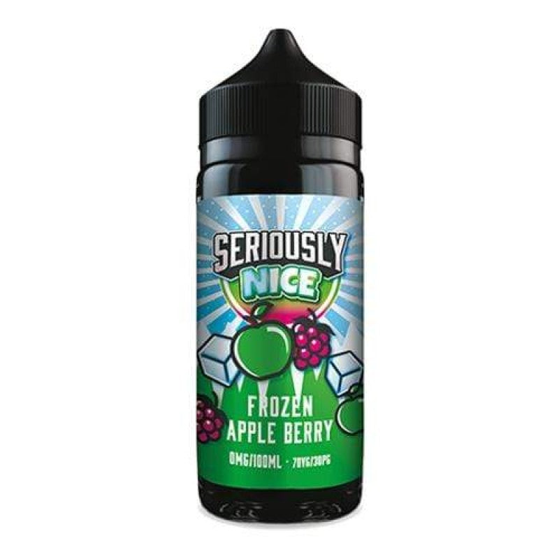 Frozen Apple Berry 100ml Shortfill by Doozy Vape - Seriously Nice Range (Inc Free Nic Shots)