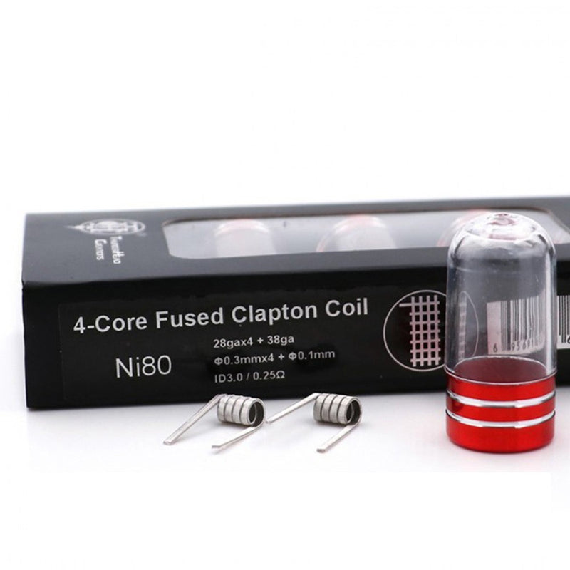 Thunder Coil - Ni80 28gax4 + 38ga (2 Coils) By Thunderhead Creations