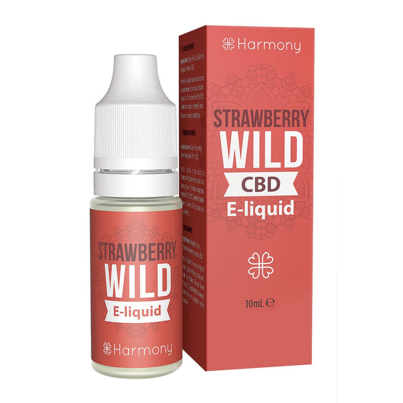 Wild Strawberry CBD E-Liquid (10ml) by Harmony