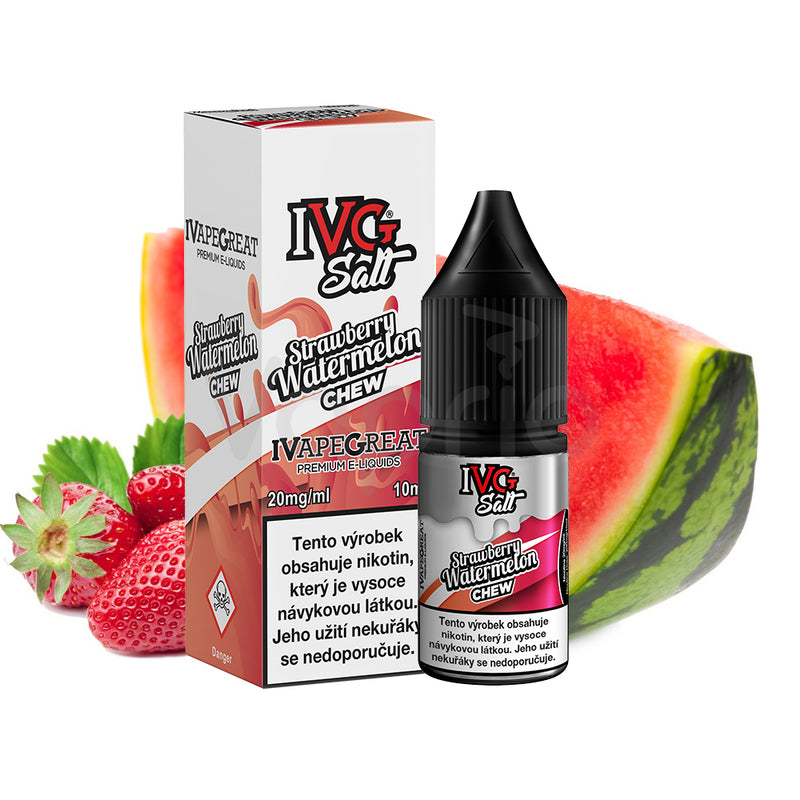 Strawberry Watermelon Nic Salt by IVG - 10ml