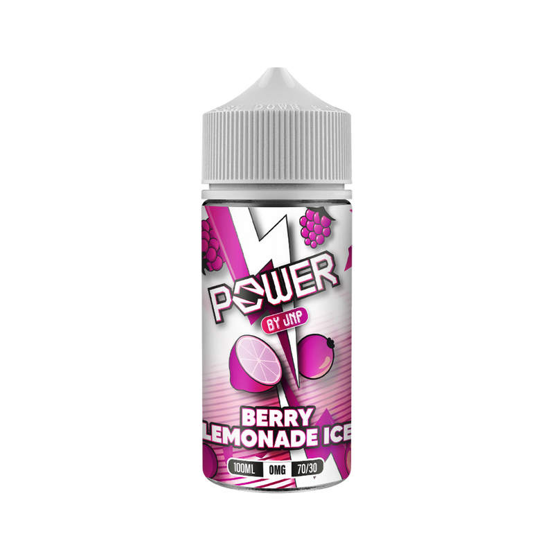 Berry Lemonade Ice 100ml Shortfill by Juice & Power (Inc Free Nic Shots)