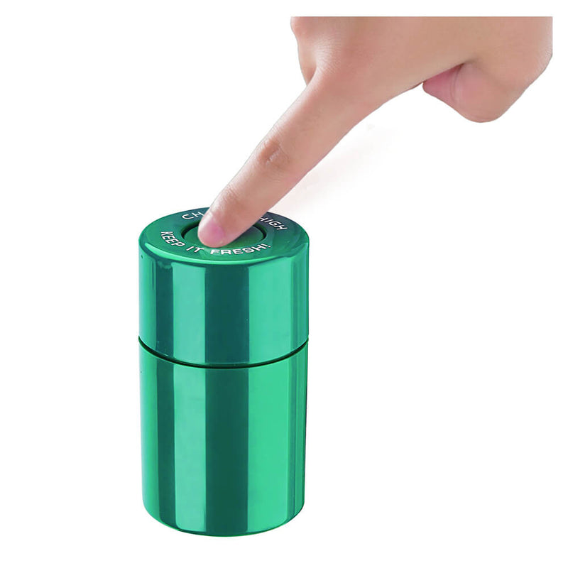 Vacuum Sealed Stash Jar / Storage Box Tub Can (Random Colour) By Champ High
