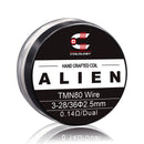 Alien Handmade Coils (3-28/36 Φ2.5mm - 0.14Ω/Dual)By Coilology