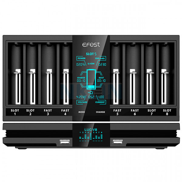 LUC V8 (8-Cell) Charger by Efest