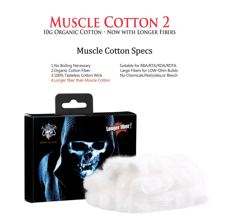 Muscle Cotton V2 - 10g Pack by Demon Killer