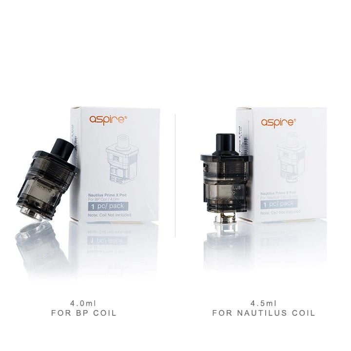 Nautilus Prime X Replacement PODs by Aspire
