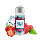 Strawberry Raspberry (With Ice) 100ml Shortfill by SQZD Fruit Co. (Including Free Nic Shots)