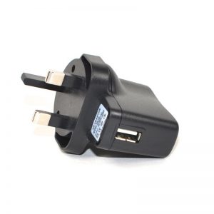 UK / Malta 3 Pin USB Adaptor