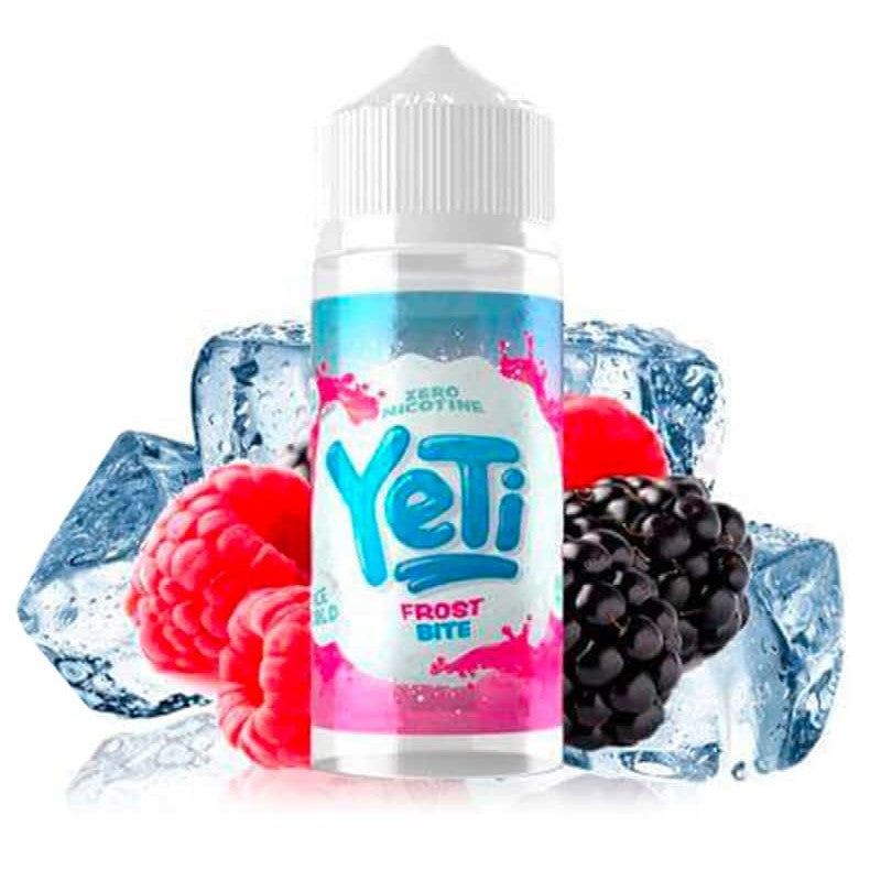 Frost Bite (With Ice) 100ml Shortfill by Yeti (Including Free Nic Shots)