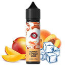 Mango & Peach (With Ice) - 50ml Shortfill - 50/50 By Aisu (Free Nic Shot Included)