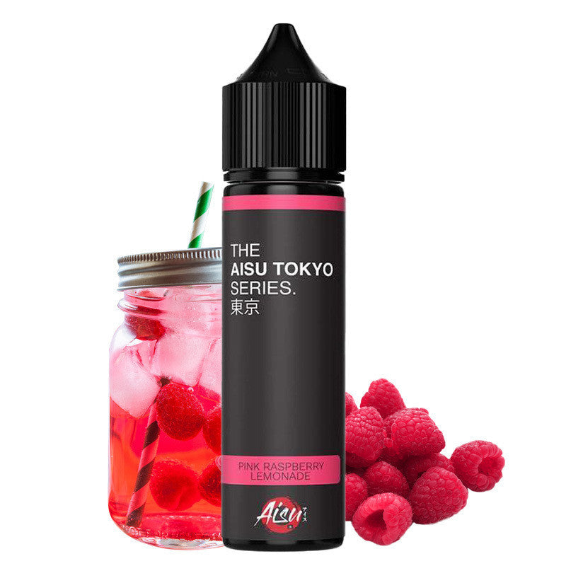 Pink Raspberry Lemonade (70/30) 50ml Shortfill by Aisu (Free Nic Shot Included)