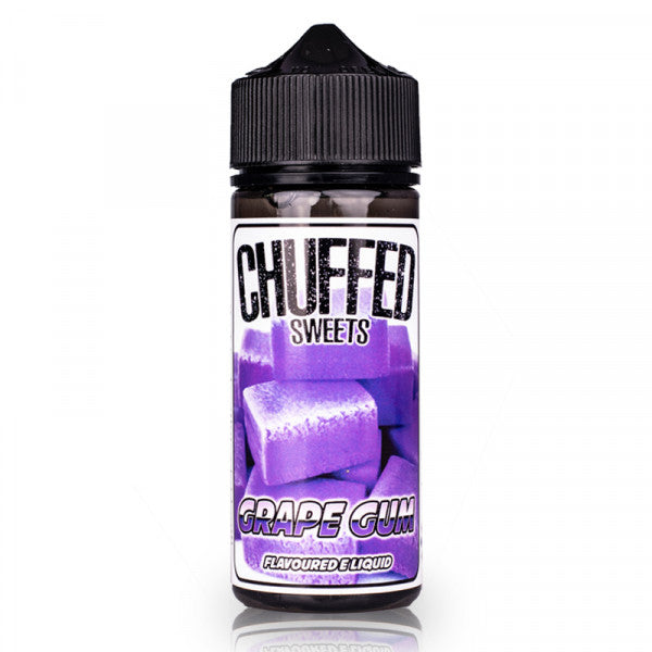 Grape Gun By Chuffed Sweets 100ml Shortfill (Free Nic Shots Included)