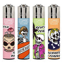 Clipper Lighters - Summer Skulls