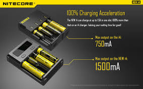 NiteCore New i4 - 4 Cell Charger