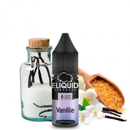 Vanilla (Vanille) 50/50 eLiquid - 10ml By Eliquid France