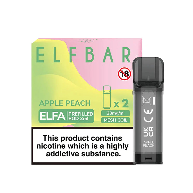 Elf Bar - ELFA Disposable PODS (Pack Of 2)