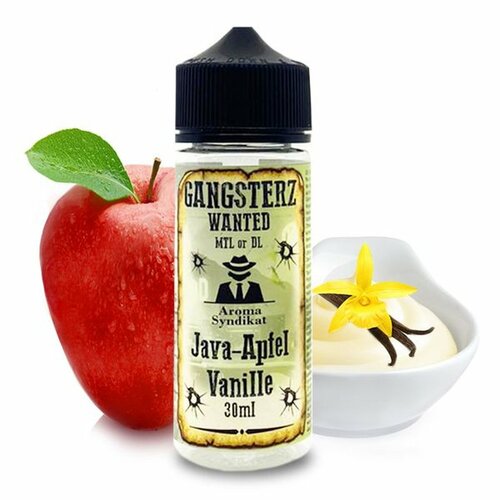 Java Apple & Vanilla (Java-Apfel Vanille) 30ml Longfill by Gangsterz