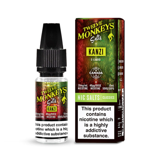 Kanzi Nic Salt E-Liquid 10ml - 10mg/20mg by Twelve Monkeys Salts
