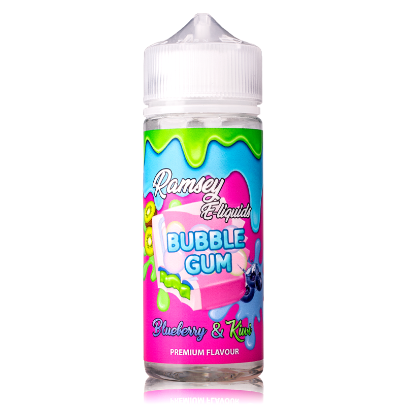 Blueberry & Kiwi (Bubblegum) By Ramsey E-liquids