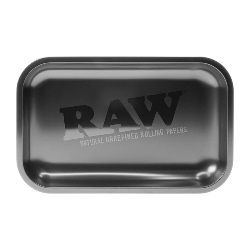 Medium All Black Metal Rolling Tray By Raw