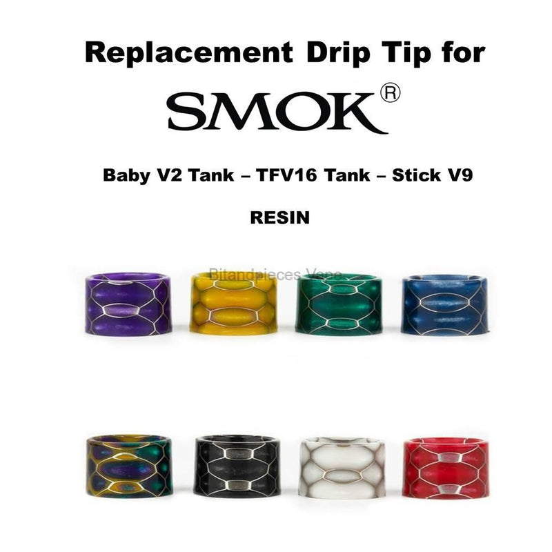 TFV16 & Baby V2 Cobra Drip Tip By Smok